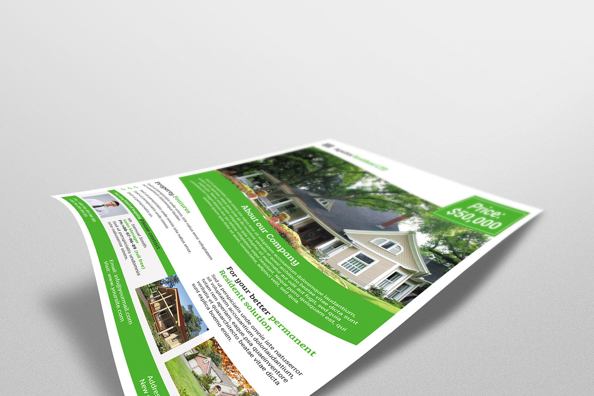 Real Estate Flyer, a Flyer Template by DGTouch (Photo 4 of 4)