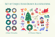 Christmas Illustrations Set, an Object Graphic by 35lab (Thumbnail 3 of 6)