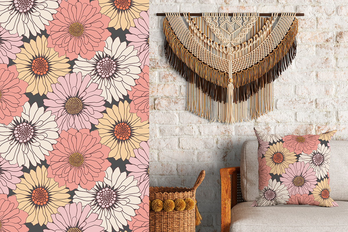 Groovy Summer - patterns collection, a Pattern Graphic by Alina Sh (Photo 10 of 10)