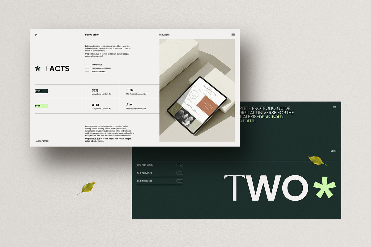 DESK | Portfolio, a Presentation Template by S A N D Y (Photo 10 of 12)
