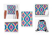 Tie dye shibori watercolor patterns, a Pattern Graphic by SketchArtStudio (Thumbnail 11 of 14)