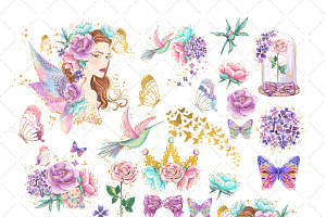 MISS FAIRY Clipart