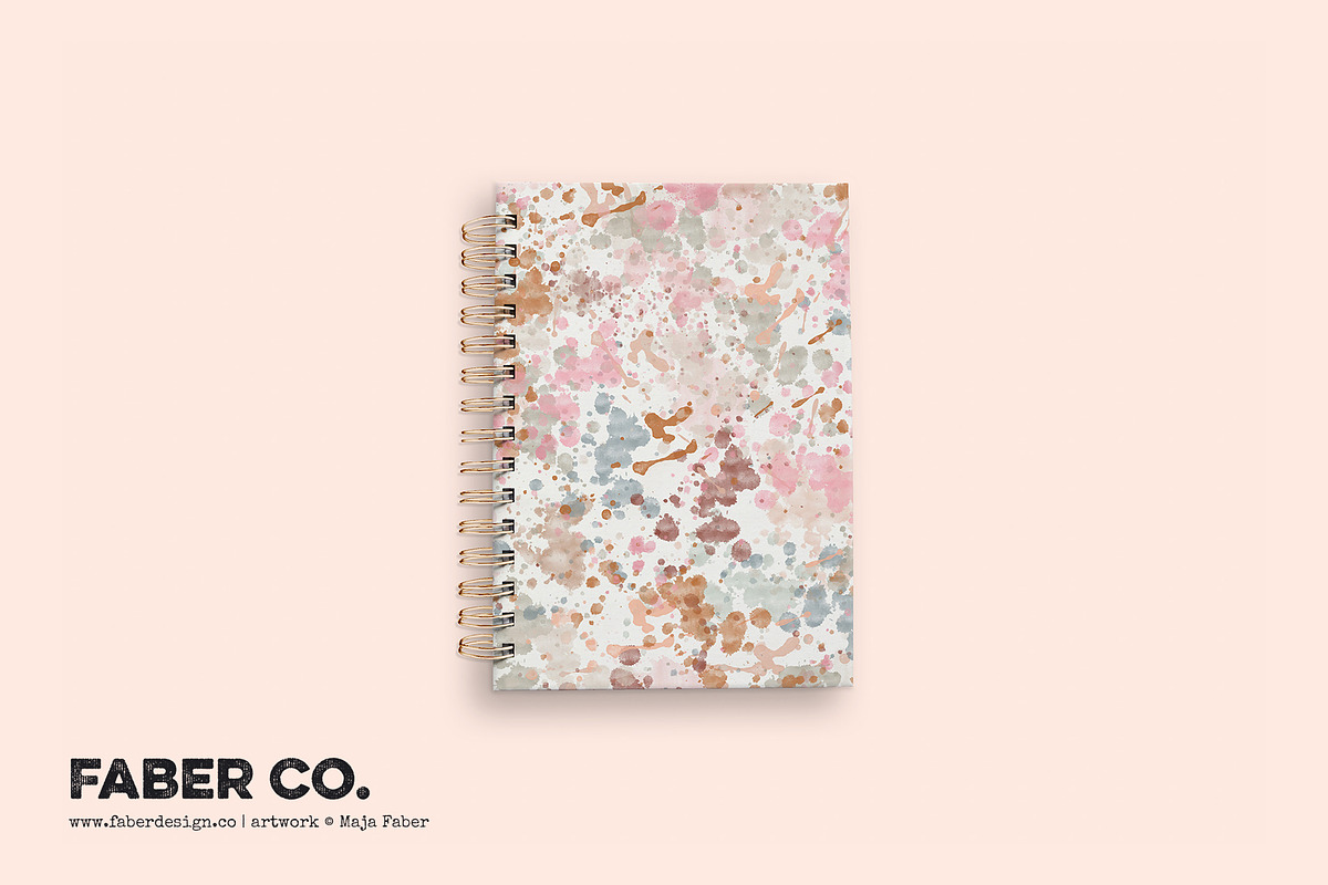 Spiral Notebook Mockup, a Books & Magazine Mockup by Faber Co. (Photo 3 of 5)