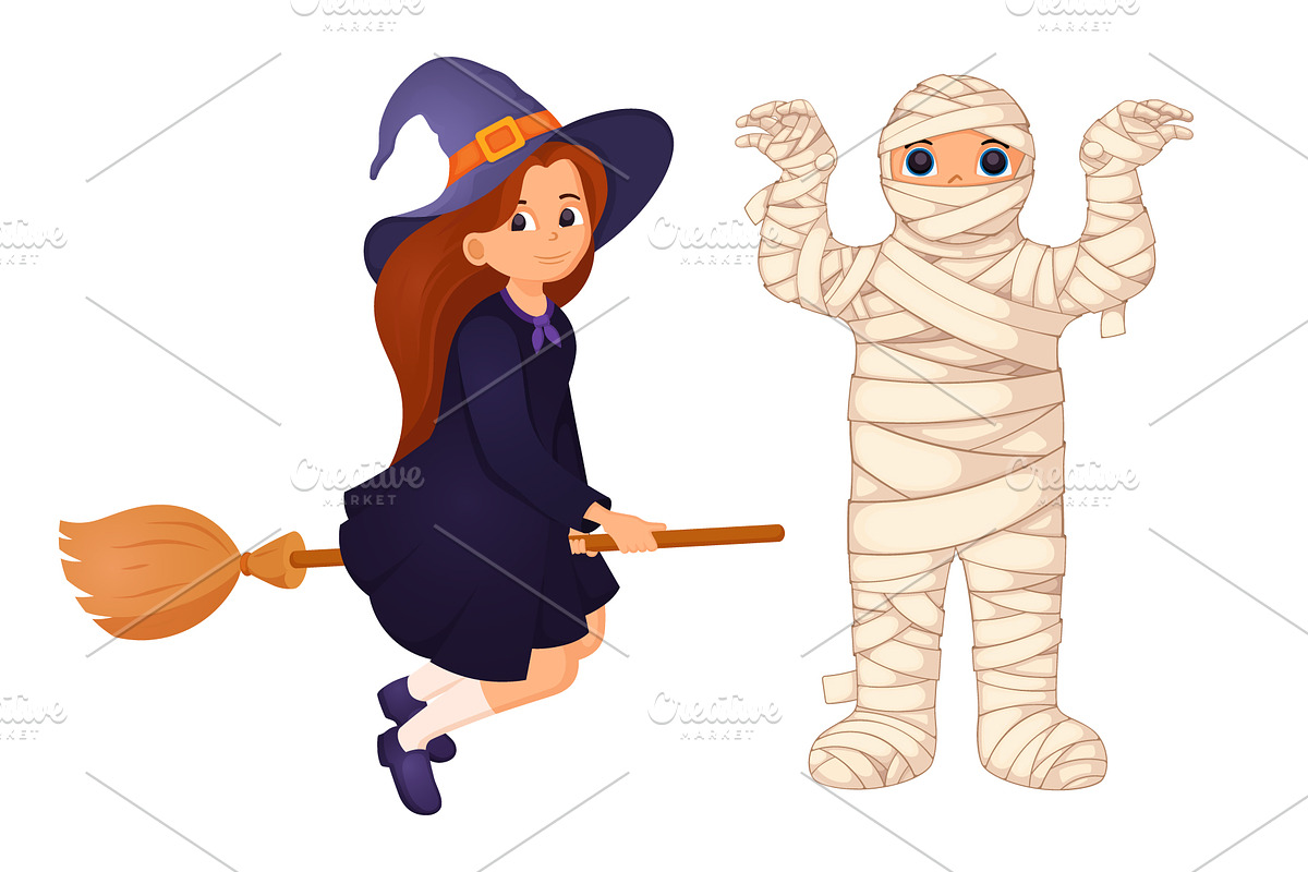 Cute Halloween sticker collection, a Seasonal Illustration by Yayasya (Photo 2 of 4)
