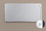 Mockup of a Large Bath / Beach Towel, a Household Mockup by Grow Design Craft Studio (Thumbnail 5 of 7)