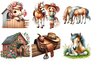 Horses Stables Clipart, an Illustration by Pixels.Craft (Thumbnail 4 of 10)