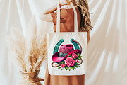 Cowgirl Hat and Roses PNG, an Illustration by Libby Wishes (Thumbnail 6 of 6)