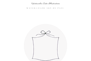 Christmas Cat Clipart Set, an Animal Illustration by Pati Paints (Thumbnail 9 of 12)