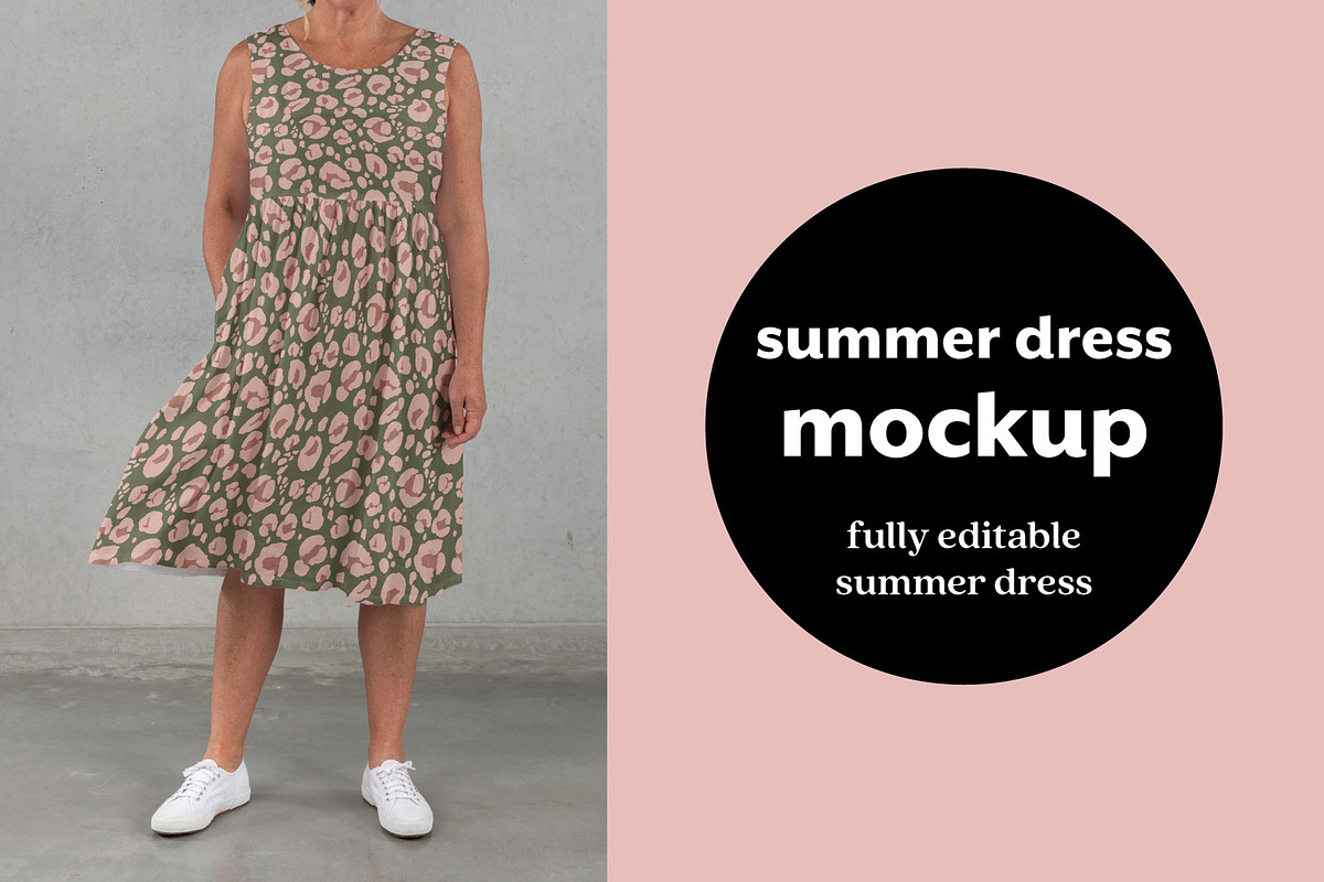 Summer Dress Mockup, a Product Mockup by Palette & Pattern