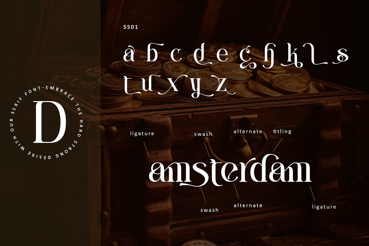 Centibillionaire, a Serif Font by Letterara (Photo 12 of 13)