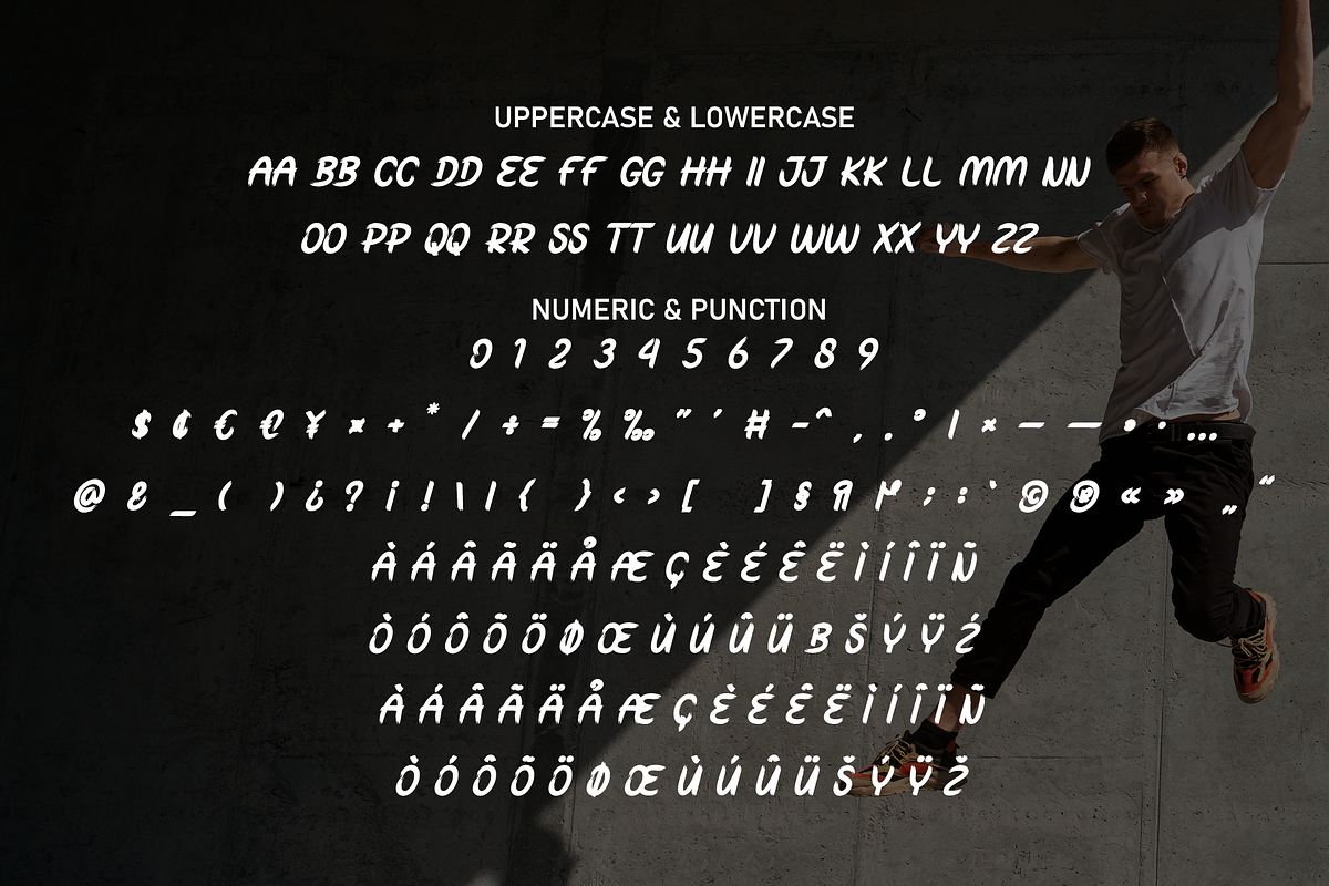 Break Jump | Script Font, a Script Font by Scratchones (Photo 7 of 8)