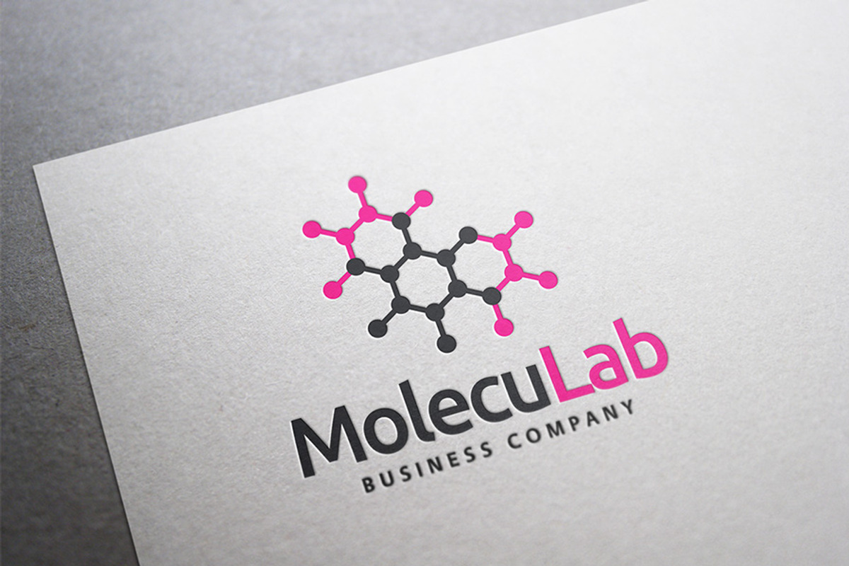 Moleculab Logo, a Branding & Logo Template by Mocca Design (Photo 1 of 5)