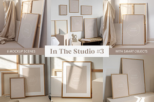 In The Studio 3 Mockup Set