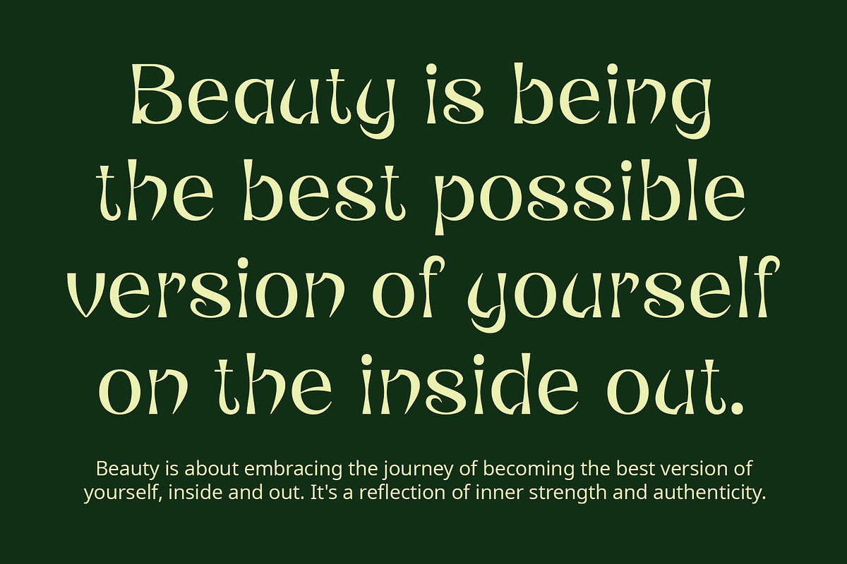 CS Gladys – Reverse Contrast Font, a Sans Serif Font by Craft Supply Co. (Photo 6 of 8)