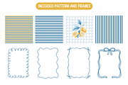 Watercolor Lemon Breeze Clipart, an Illustration by TatiMockup (Thumbnail 5 of 6)