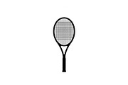 Tennis Racket Icon Silhouette Bundle, an Illustration by Designs_River (Thumbnail 34 of 51)