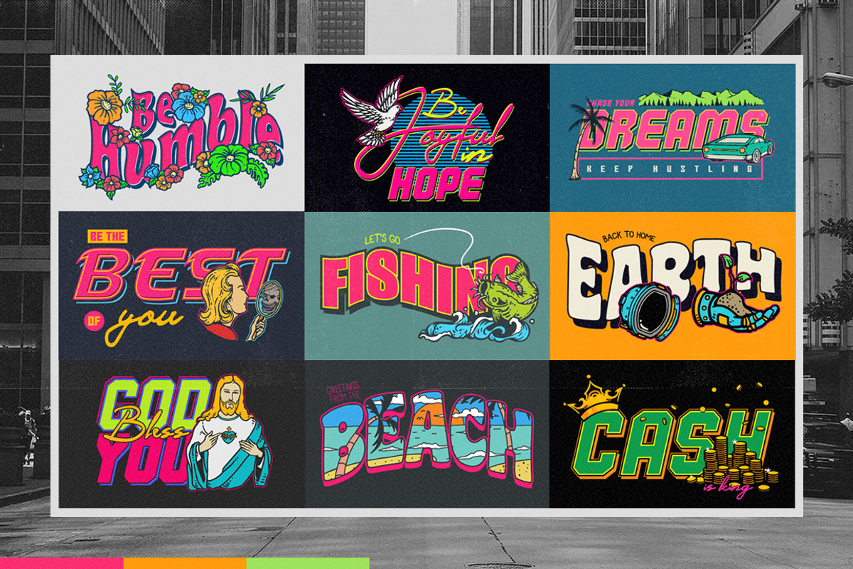 Back to the 90s T-Shirt Designs, an Illustration by TSV Art Collective (Photo 4 of 35)