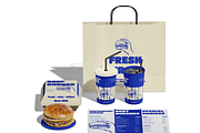 Restaurant Branding Mockup, a Packaging Mockup by Bartama Graphic (Thumbnail 3 of 5)