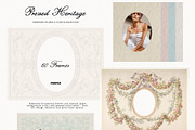 Vintage Embossed Papers & Frames, a Texture Graphic by Purple (Thumbnail 14 of 19)