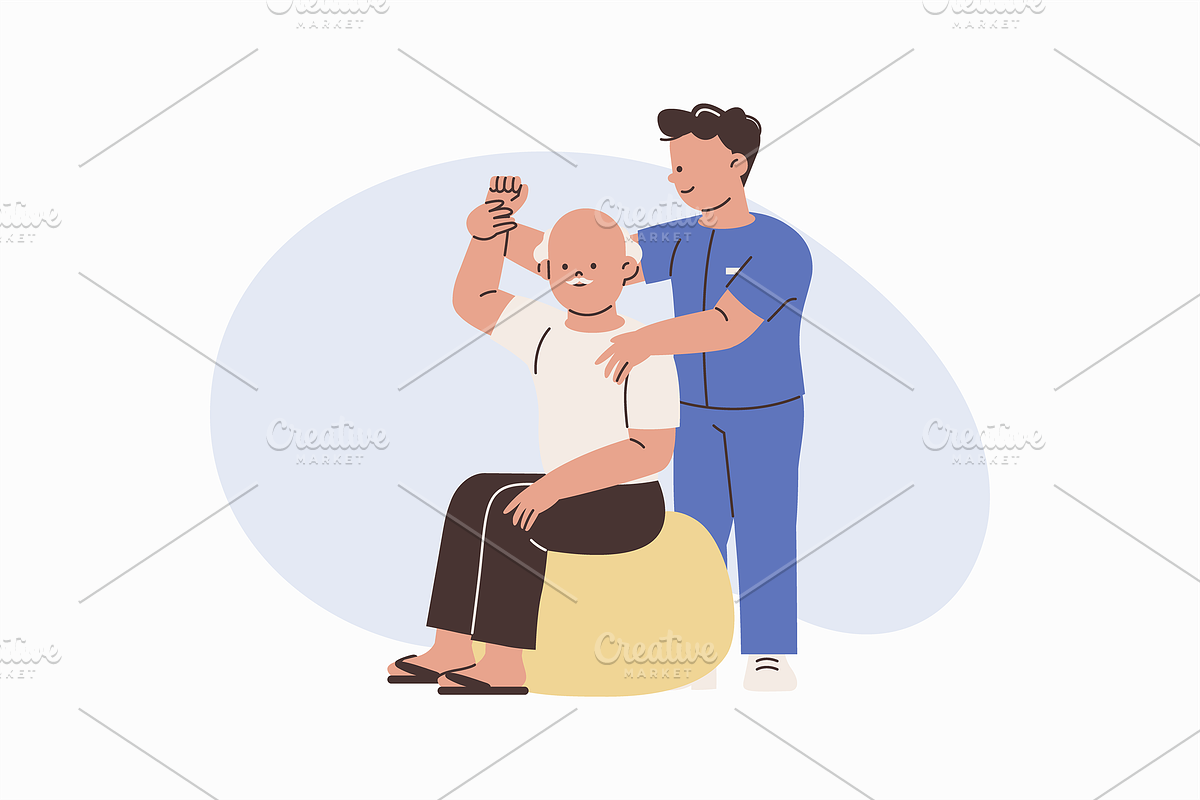 Chiropractic Treatments Illustration, an Object Graphic by Jump Studio (Photo 4 of 12)