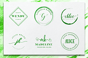 Ichic Premade Logo Templates Pack, a Branding & Logo Template by IsikChic (Thumbnail 11 of 23)