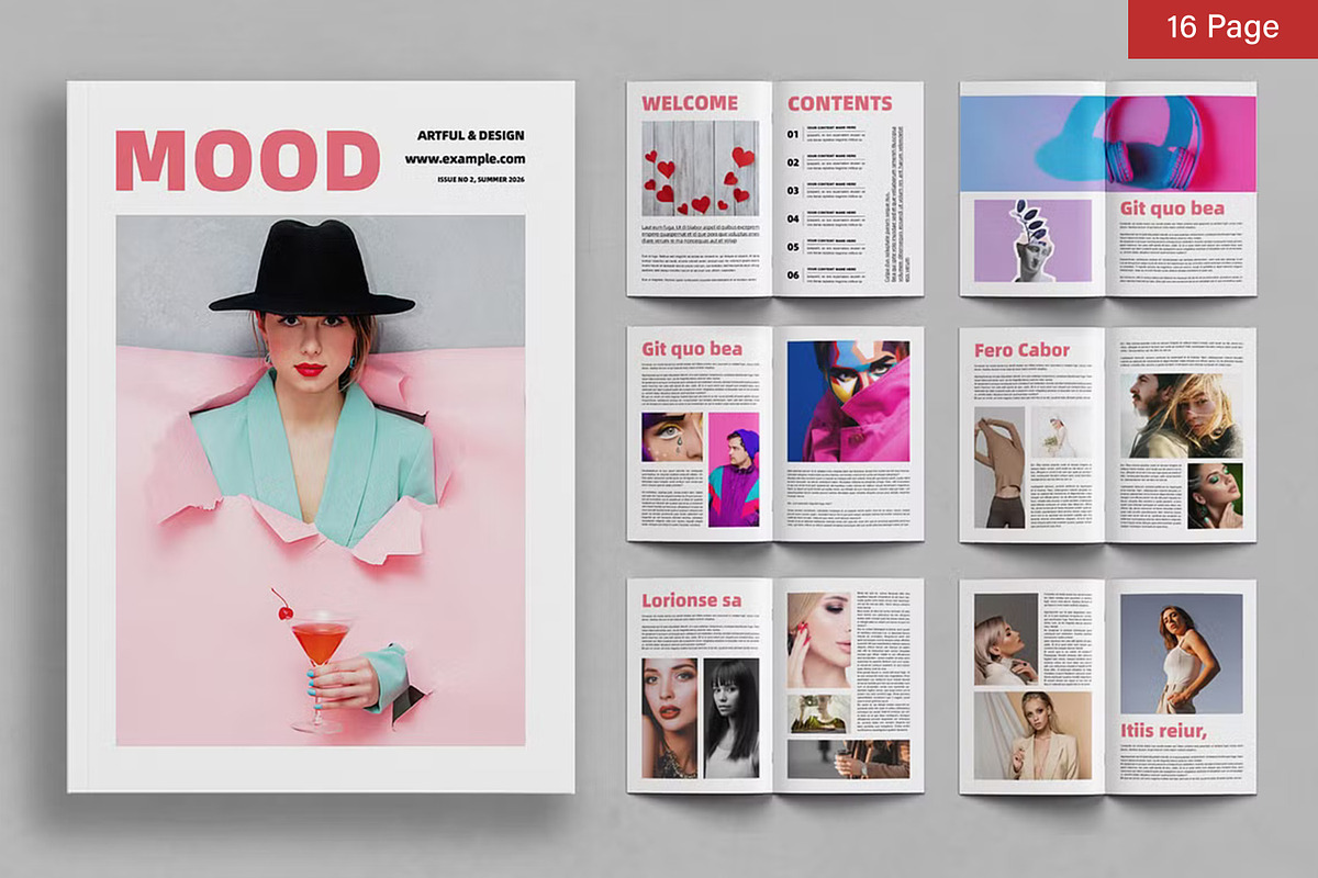 Magazine Bundle, a Magazine Template by ContestDesign (Photo 34 of 84)