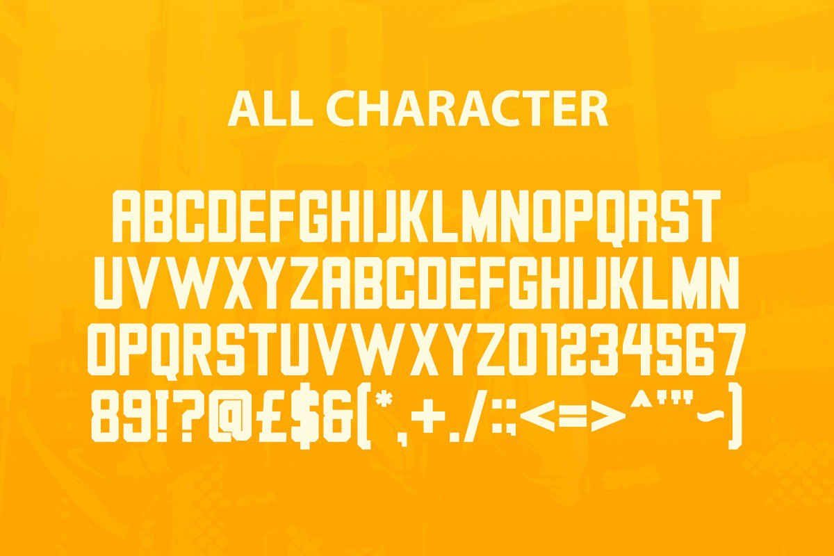 Turbozone Sport Font, a Sans Serif Font by Vadovastd (Photo 2 of 8)