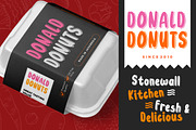 Donuts Joyful & Fun Instagram, a Font by Creatype Studio (Thumbnail 5 of 8)