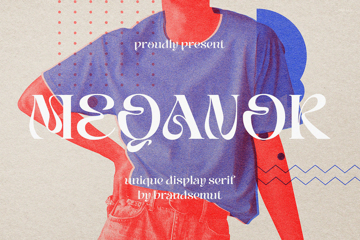 Meqanor - Unique Display Serif, a Serif Font by BrandSemut (Photo 1 of 10)