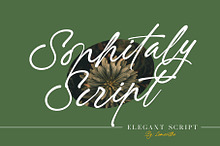 Sophitaly | Script Font