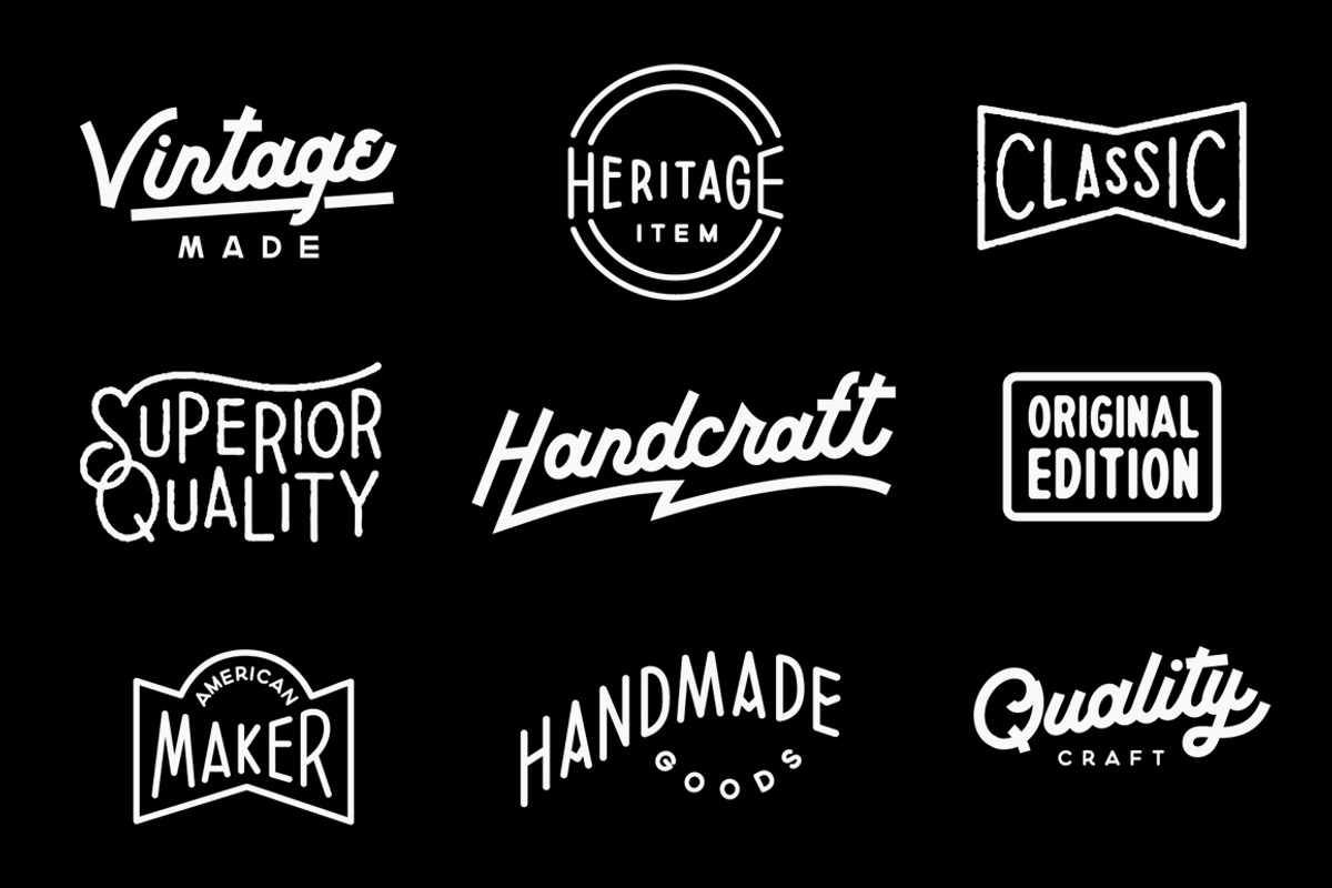 Vintage Badge Pack, an Object Graphic by Nomad Stockpile (Photo 3 of 3)