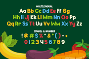 Green Delight - Quirky Vegetarian, a Font by PutraCetol Studio (Thumbnail 10 of 11)