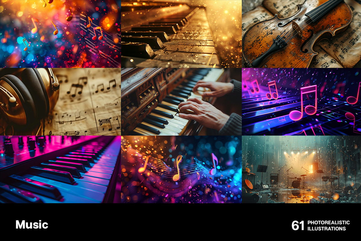 Music. Collection, a Decorative Illustration by Handmadefont (Photo 13 of 13)