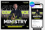 Youth Ministry Flyer  Editable Canva, a Graphic by graphicforest (Thumbnail 2 of 3)
