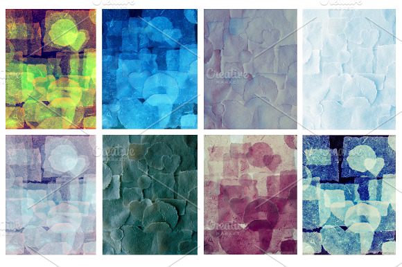 Abstract background -collage. preview 4