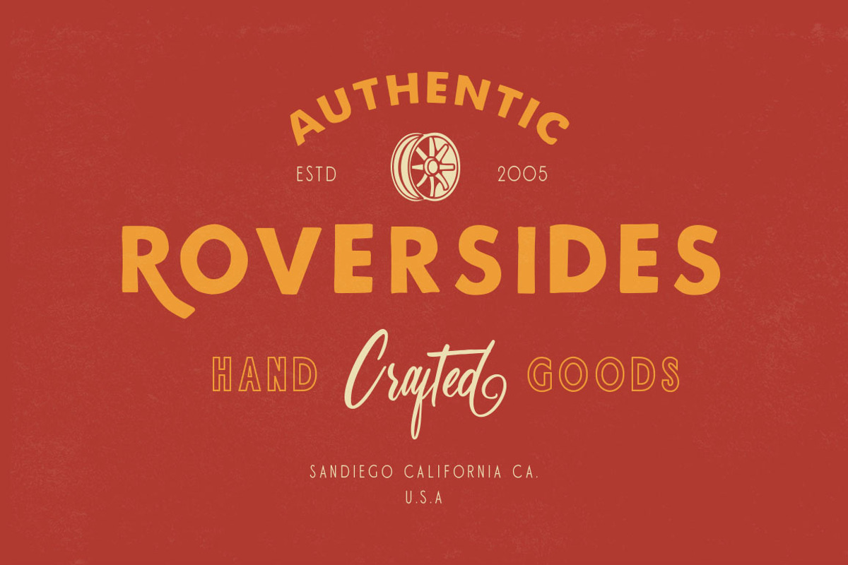 Harbour Typeface Badges Logo, a Sans Serif Font by Anxiety Studio (Photo 2 of 8)
