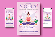 Yoga Flyer, a Flyer Template by Creativestoree (Thumbnail 3 of 5)