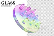 3D Glass Shapes/ Abstract collection, a Graphic by LarysaZabrotskaya (Thumbnail 7 of 12)