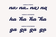 Slideback | Bold & Stylish Script, a Script Font by Glowtype (Thumbnail 13 of 15)