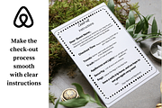 20 Airbnb Sign Bundle Template, a Stationery Template by SassyCorners (Thumbnail 7 of 8)