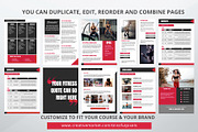 Fitness ebook Template, a Magazine Template by Blissful Pixels (Thumbnail 5 of 6)