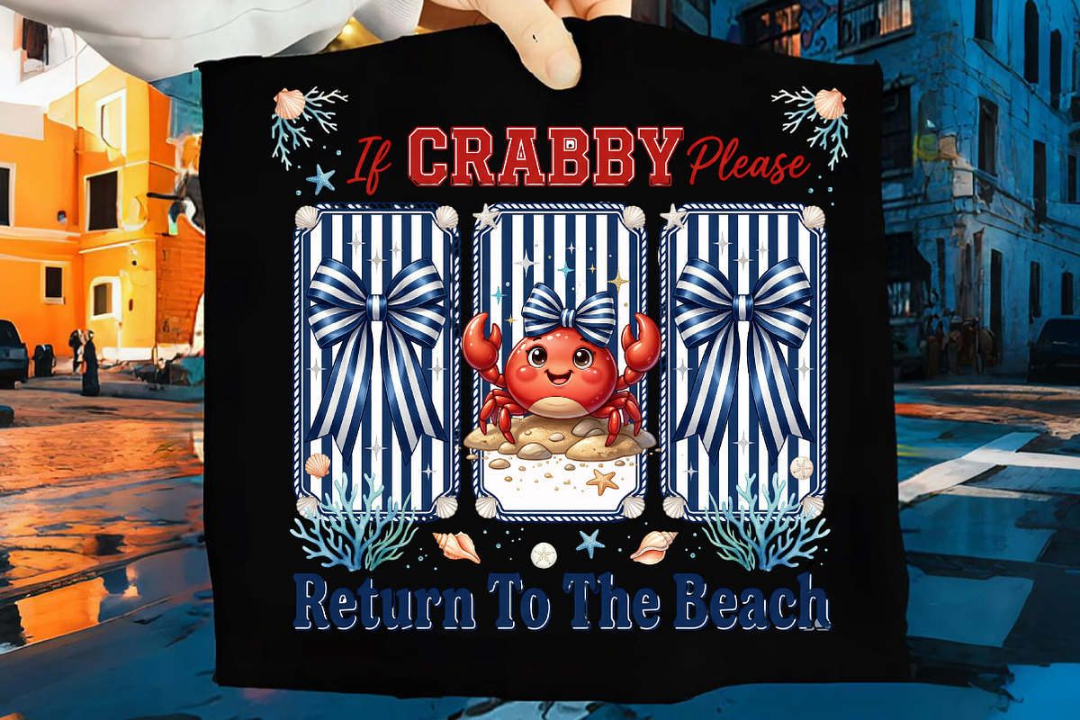 Coquette Bow If Crabby Beach PNG, an Illustration by CreationArt (Photo 4 of 9)