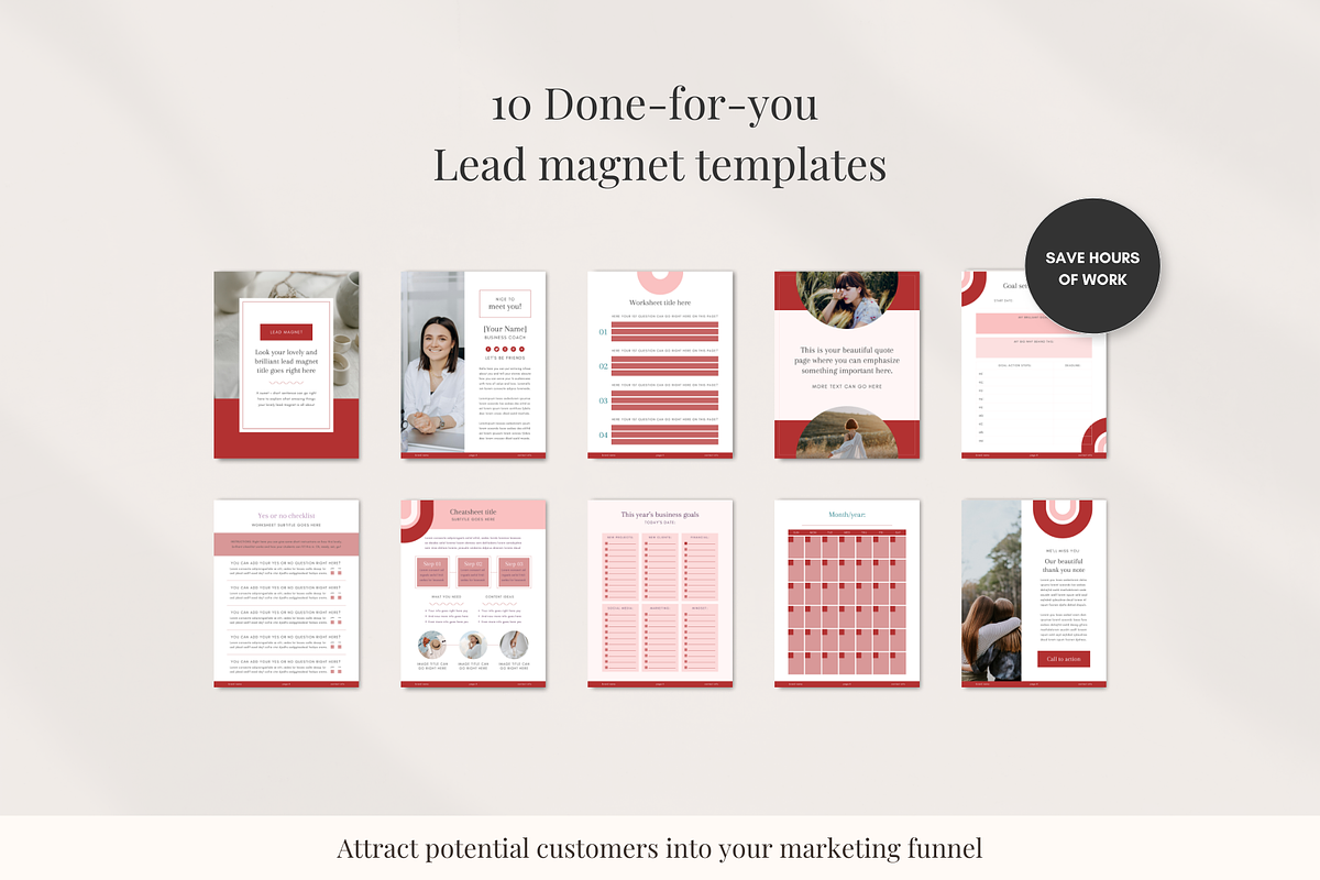 Sales Funnel Canva Landing Page, a Landing Page Template by GlamWebDesigns (Photo 4 of 8)