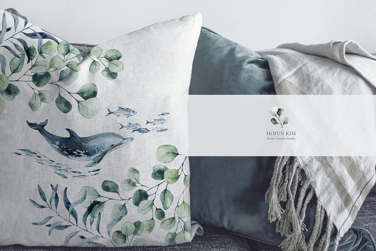 OCEANIA Watercolor set, an Animal Illustration by Anastezia Luneva (Photo 10 of 12)