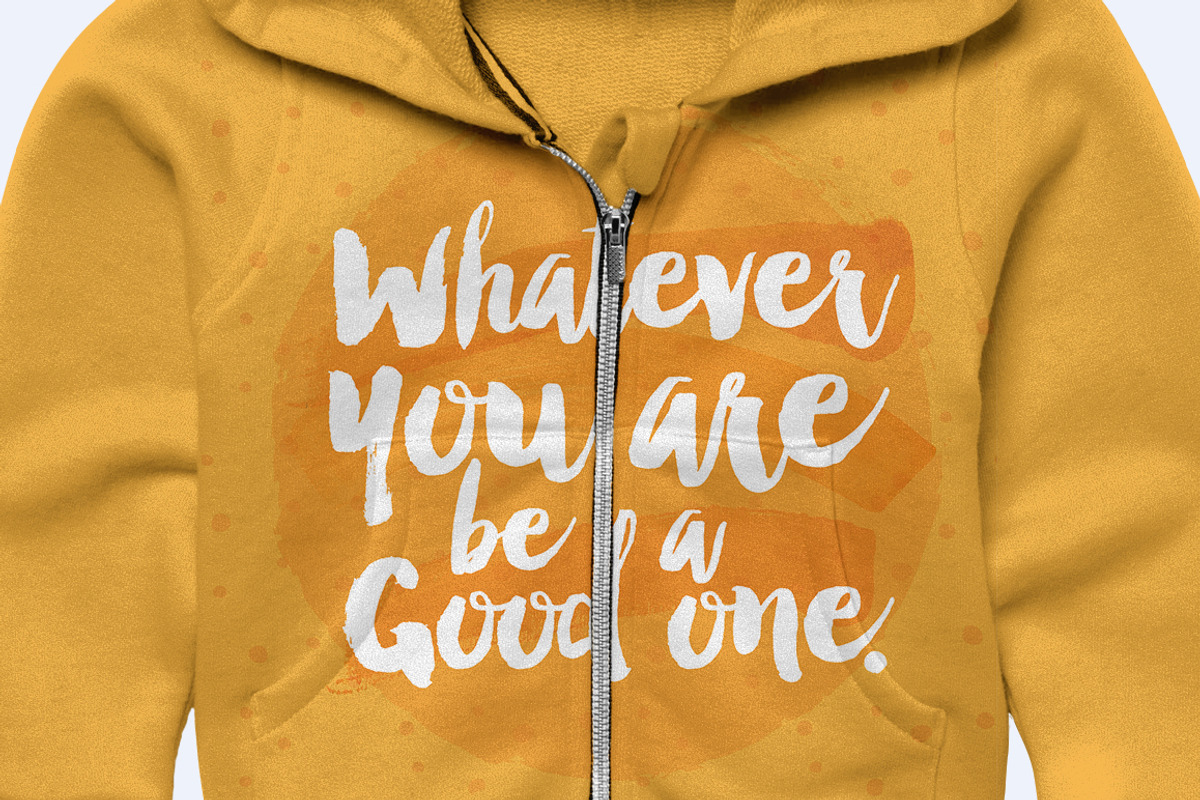 Kids Sweatshirt Mock-up, a Hoody Mockup by Mock-up Store (Photo 6 of 10)