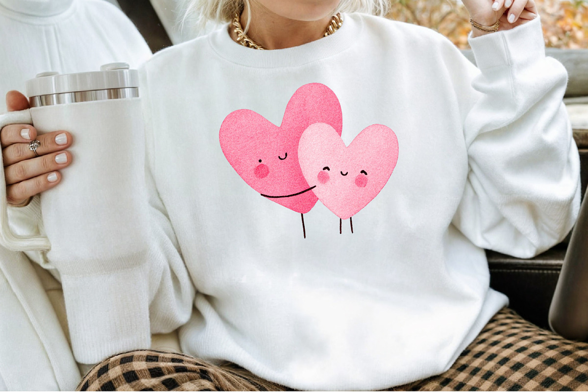 Light Pink Valentine Clipart Set, an Illustration by Sublimation Artist (Photo 4 of 6)