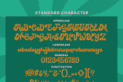 Monthstage, a Script Font by ahweproject (Thumbnail 2 of 11)