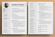 Resume/CV - The Angel, a Resume Template by CreativeLandStudio (Thumbnail 3 of 10)