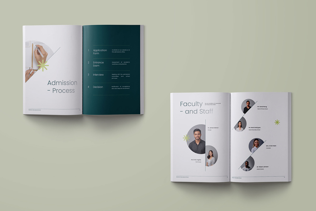 School Profile Template - Skoola, a Brochure Template by fakhroo (Photo 2 of 10)