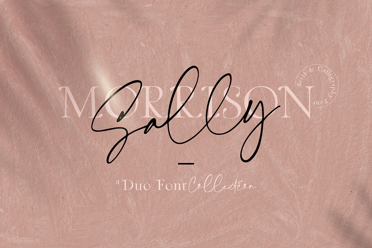 Sally Morrison Script & Serif